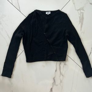 And other stories diagonal button cardigan